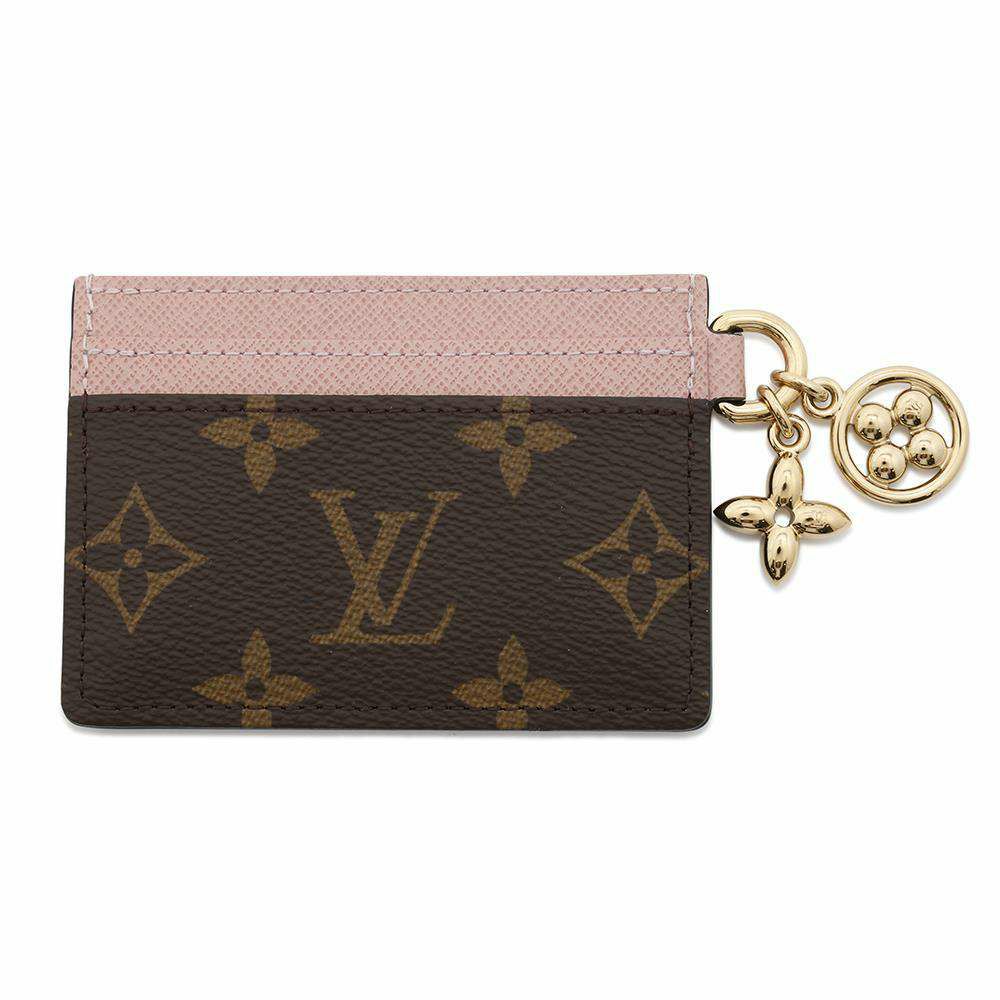 ルイヴィトン カードケース モノグラム ポルト カルト・LV チャーム M82739 LOUIS VUITTON