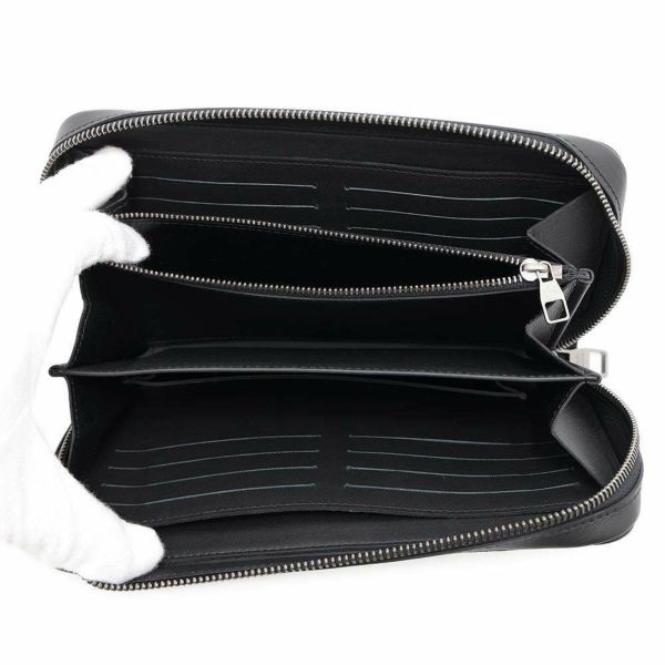 ルイヴィトン 長財布 ダミエ・アンフィニ ジッピー XL オニキスN61254 LOUIS VUITTON ハンドル付き メンズ 黒