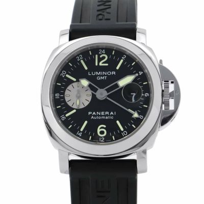 パネライ ルミノール GMT J番 PAM00088 PANERAI 腕時計 黒文字盤 安心保証