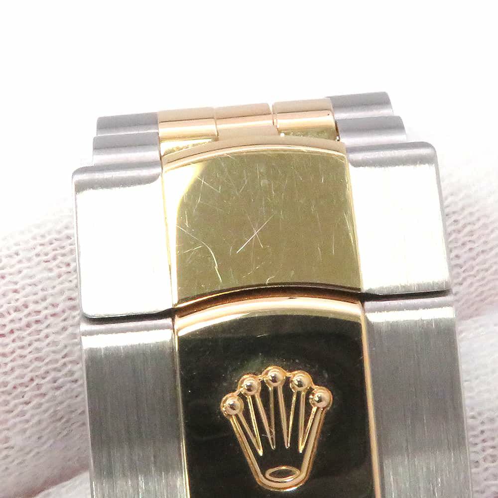 ロレックス デイトジャスト 36 SS/K18YG ゴールデンフルーテッドモチーフ文字盤 10Pダイヤ