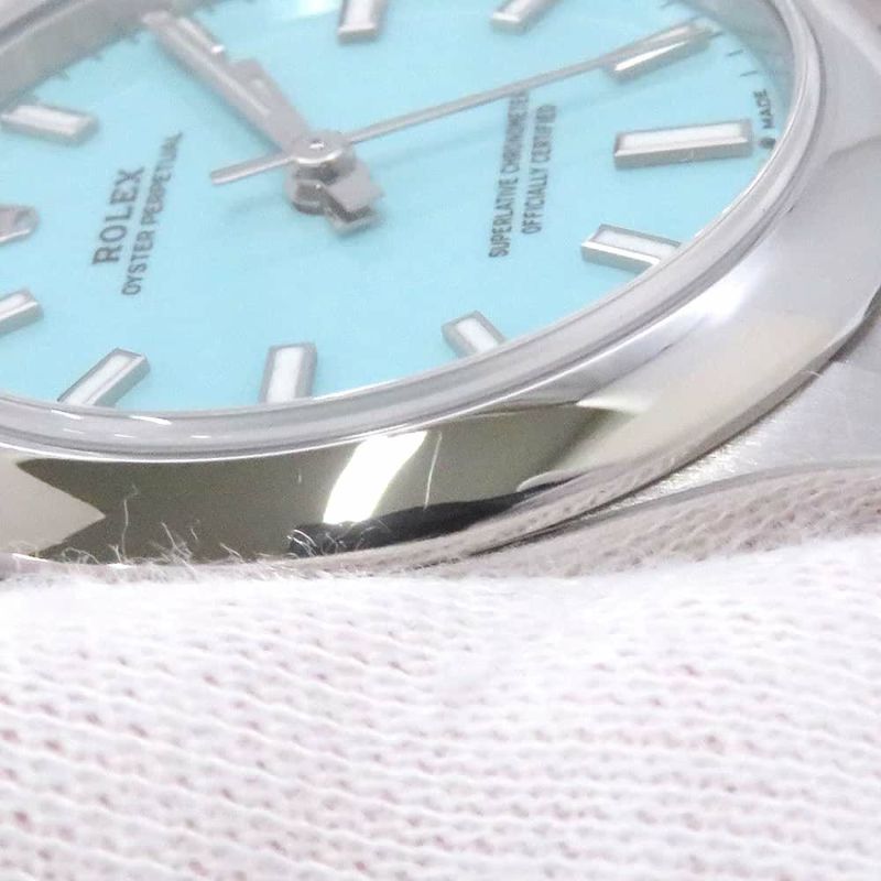 ロレックス オイスターパーペチュアル31 277200 ROLEX 腕時計 レディース ターコイズブルー文字盤