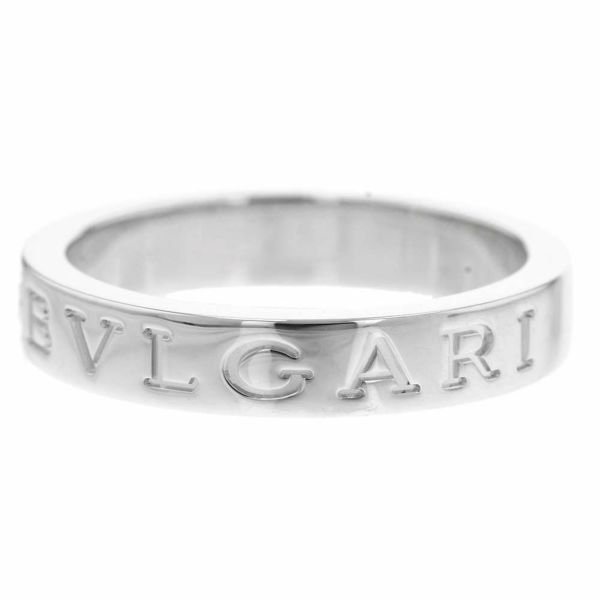 ブルガリ リング ブルガリ・ブルガリ ダイヤモンド 1P K18WGホワイトゴールド リングサイズ約17号 指輪 ジュエリー