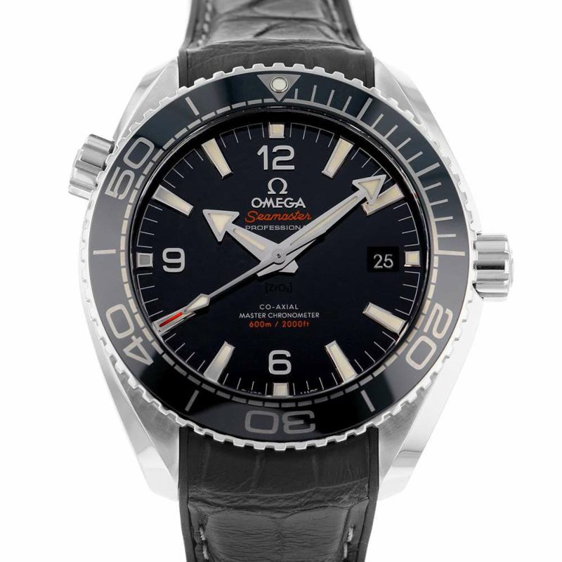 オメガ シーマスター プラネットオーシャン 600M 215.33.44.21.01.001 OMEGA 腕時計 黒文字盤