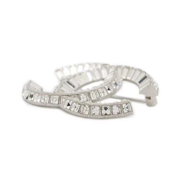 シャネル ブローチ ココマーク ラインストーン A23V A63085 CHANEL アクセサリー