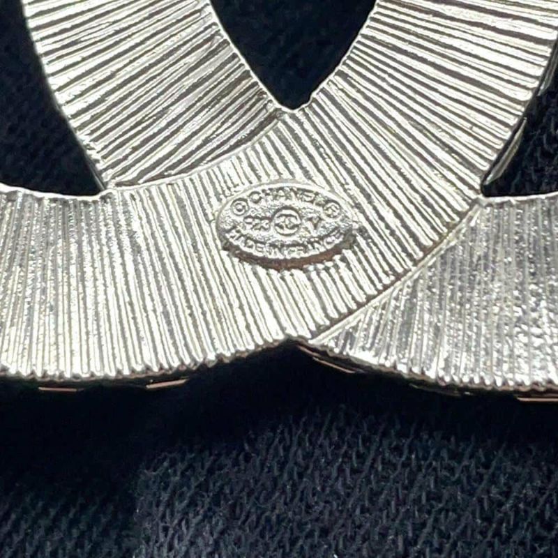 シャネル ブローチ ココマーク ラインストーン A23V A63085 CHANEL アクセサリー