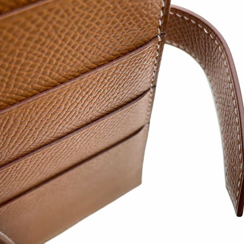 エルメス 長財布 ベアンスフレ ゴールド/ゴールド金具 エプソン B刻印 HERMES 財布