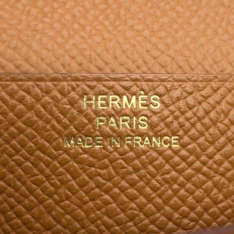エルメス 長財布 ベアンスフレ ゴールド/ゴールド金具 エプソン B刻印 HERMES 財布