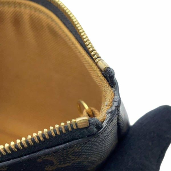 セリーヌ コインケース トリオンフ コイン&カードポーチ 10C662CA2 CELINE 小銭入れ 黒