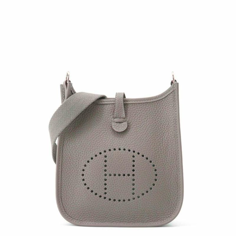 エルメス エブリンTPM アマゾン グリメイヤー/シルバー金具 トリヨンクレマンス W刻印