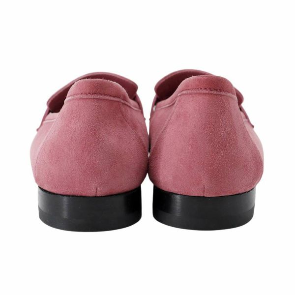 エルメス モカシン パリ スエード レディースサイズ38 HERMES 靴 ローファー