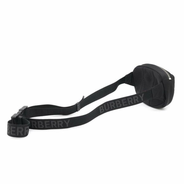 バーバリー ボディバッグ ロゴ ナイロン 8014519 BURBERRY バッグ 黒