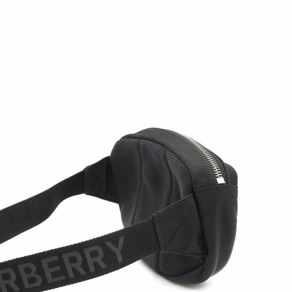 バーバリー ボディバッグ ロゴ ナイロン 8014519 BURBERRY バッグ 黒