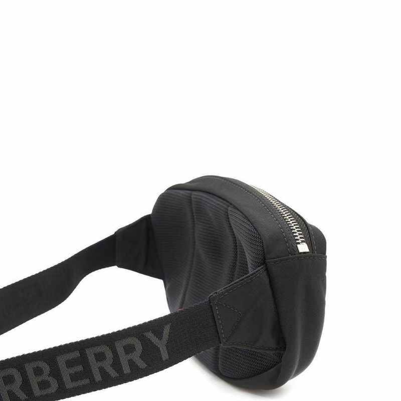 バーバリー ボディバッグ ロゴ ナイロン 8014519 BURBERRY バッグ 黒