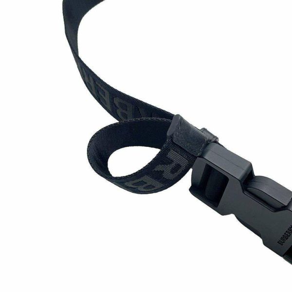 バーバリー ボディバッグ ロゴ ナイロン 8014519 BURBERRY バッグ 黒