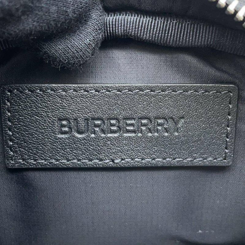バーバリー ボディバッグ ロゴ ナイロン 8014519 BURBERRY バッグ 黒