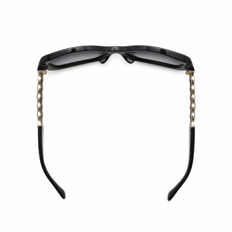 シャネル サングラス ココマーク チェーンモチーフ 5305-A CHANEL アイウェア 黒