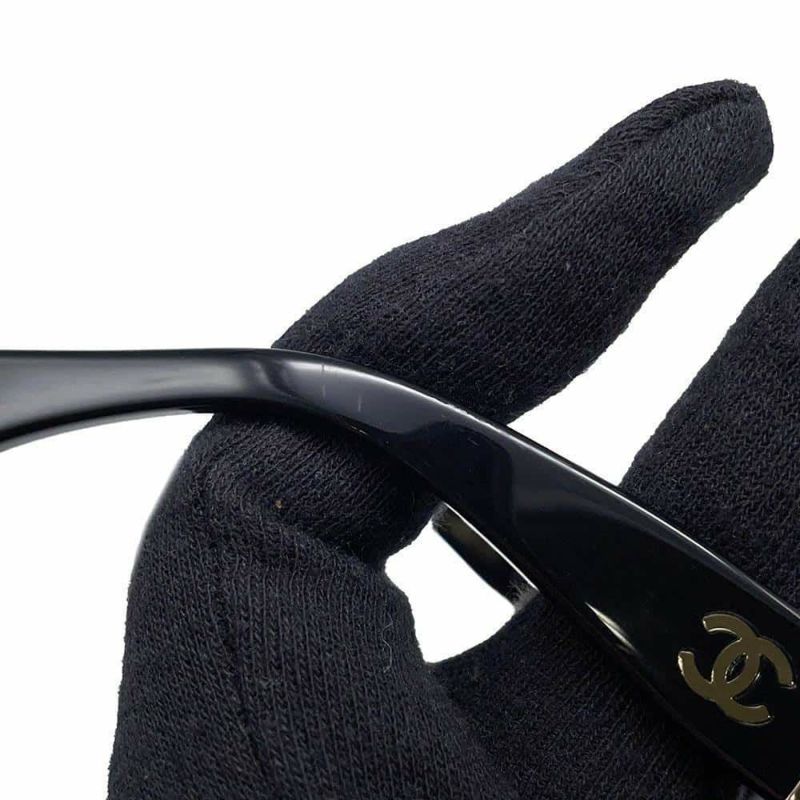 シャネル サングラス ココマーク チェーンモチーフ 5305-A CHANEL アイウェア 黒