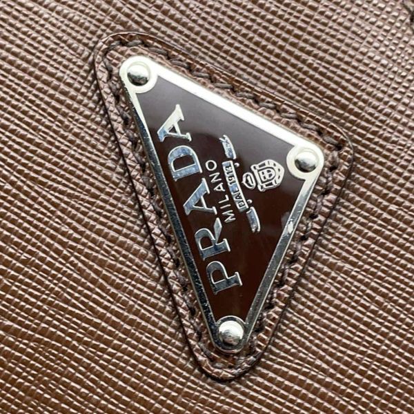 プラダ クラッチバッグ サフィアーノ ロゴ レザー 2VN001 PRADA バッグ セカンドバッグ ビジネス アウトレット品