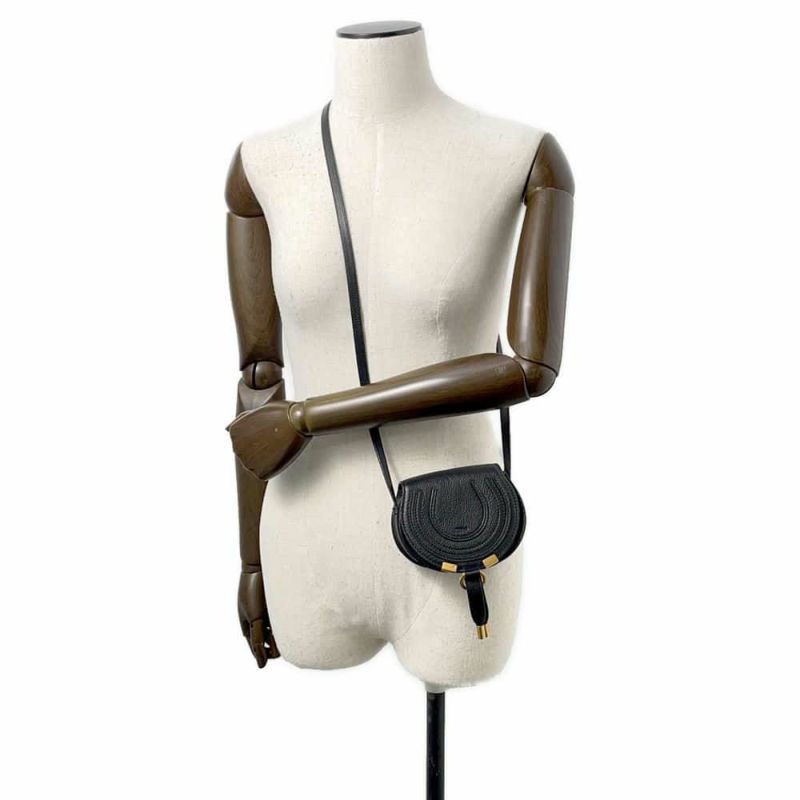 クロエ ショルダーバッグ マーシー ナノ CHC22AP675I31001 Chloe バッグ 黒