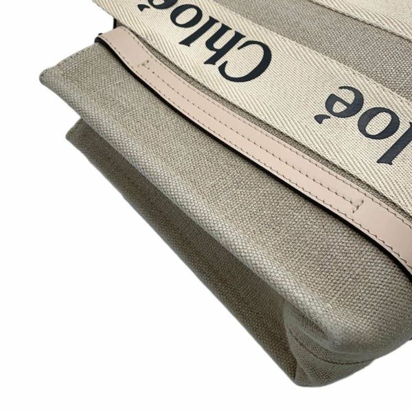 クロエ ハンドバッグ ウッディ トート スモール キャンバス CHC22AS397I266J5 Chloe 2wayショルダーバッグ