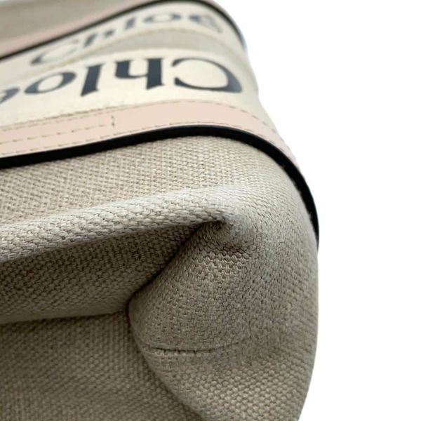 クロエ ハンドバッグ ウッディ トート スモール キャンバス CHC22AS397I266J5 Chloe 2wayショルダーバッグ