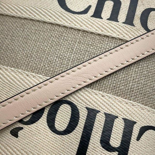 クロエ ハンドバッグ ウッディ トート スモール キャンバス CHC22AS397I266J5 Chloe 2wayショルダーバッグ