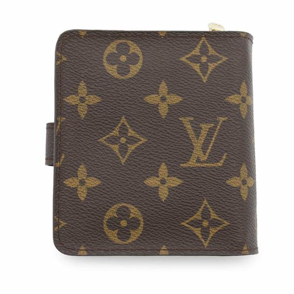 ルイヴィトン 二つ折り財布 モノグラム コンパクトジップ 旧型 M61667 LOUIS VUITTON ヴィトン 二つ折り財布