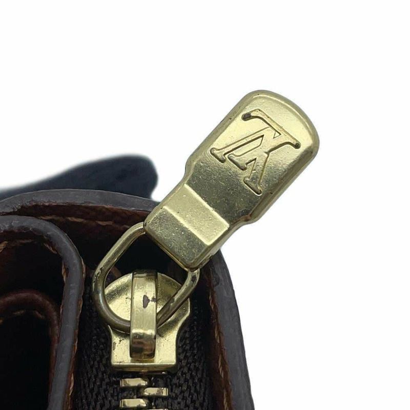 ルイヴィトン 二つ折り財布 モノグラム コンパクトジップ 旧型 M61667 LOUIS VUITTON ヴィトン 二つ折り財布