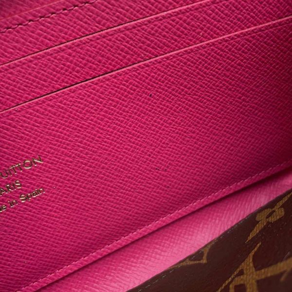 ルイヴィトン 長財布 モノグラム ポルトフォイユ・クレマンス M64201 LOUIS VUITTON ヴィトン 財布 フラワーチャーム付き