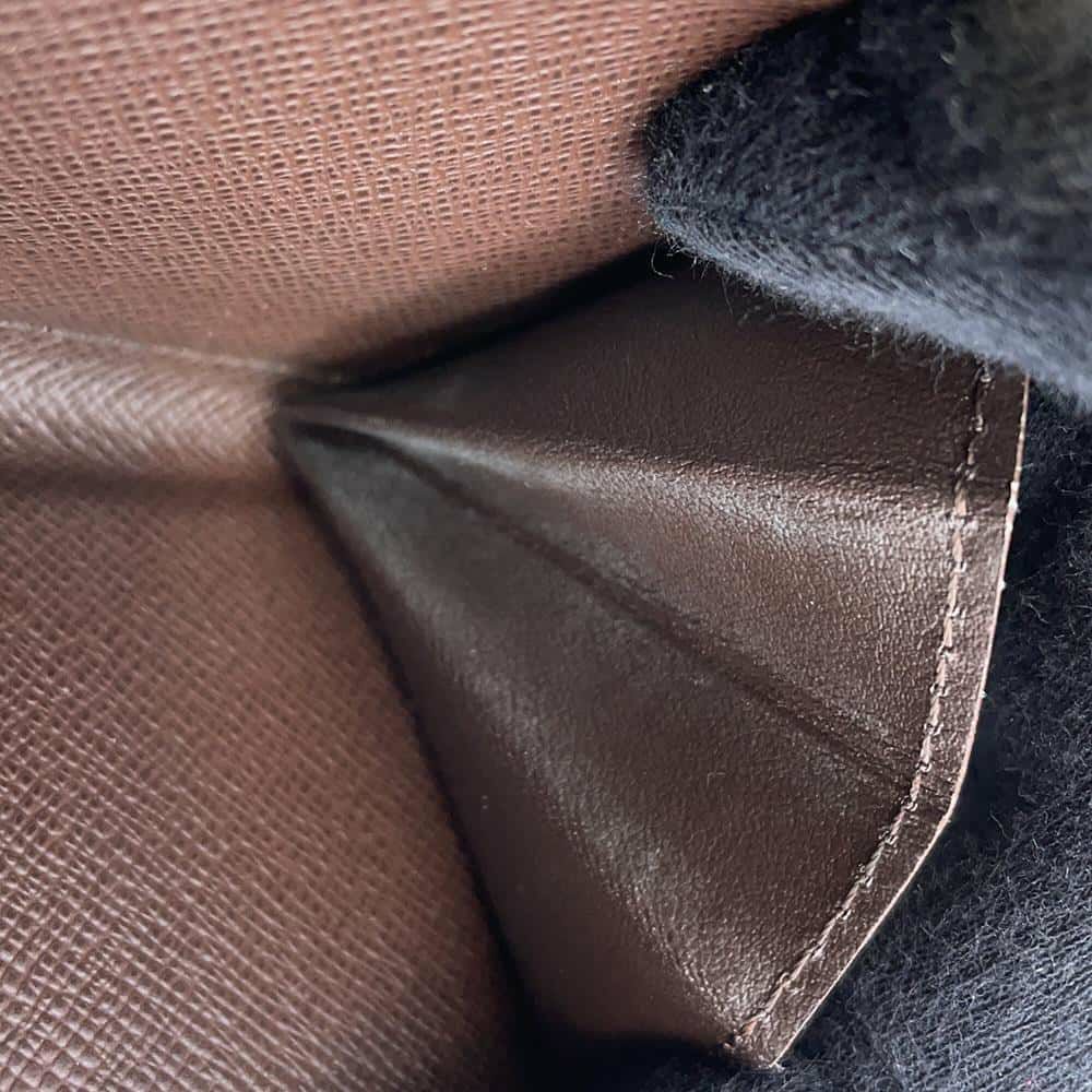 ルイヴィトン 二つ折り財布 ダミエ・エベヌ ポルトフォイユ・ヴィエノワ N61674 LOUIS VUITTON