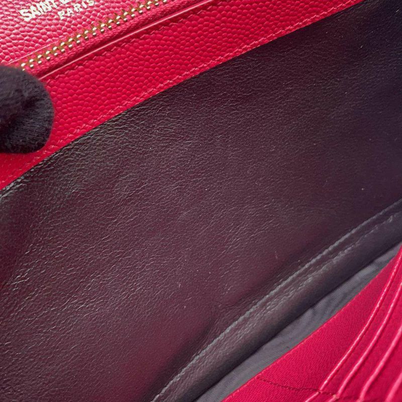 サンローランパリ チェーンウォレット モノグラム レザー 377828 SAINT LAURENT PARIS 財布 YSL