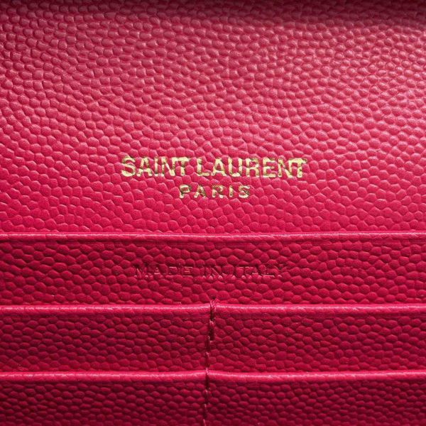 サンローランパリ チェーンウォレット モノグラム レザー 377828 SAINT LAURENT PARIS 財布 YSL