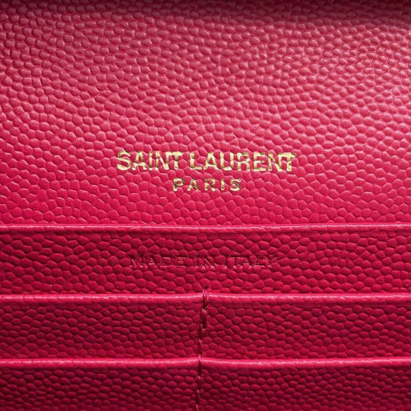 サンローランパリ チェーンウォレット モノグラム レザー 377828 SAINT LAURENT PARIS 財布 YSL