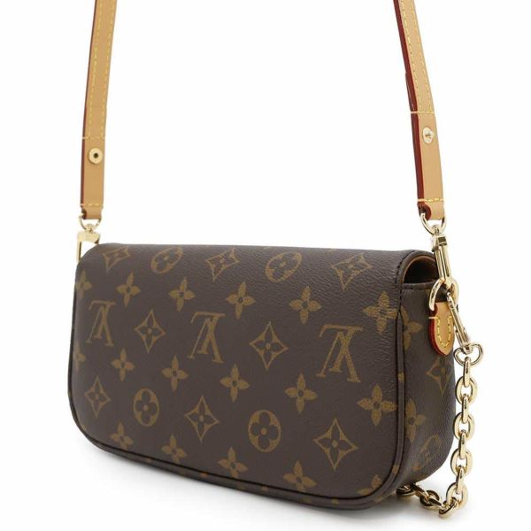 ルイヴィトン チェーンウォレット モノグラム ウォレット オン チェーン・アイビー M81911 LOUIS VUITTON 2way