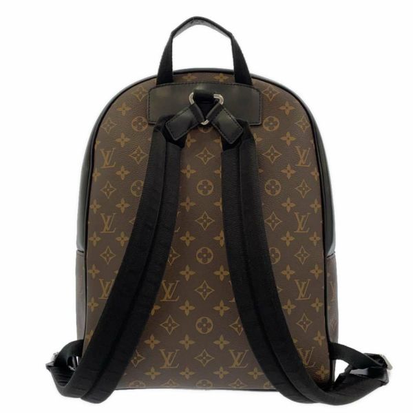 ルイヴィトン リュック モノグラム・マカサー ジョッシュ M41530 LOUIS VUITTON バックパック Josh 黒