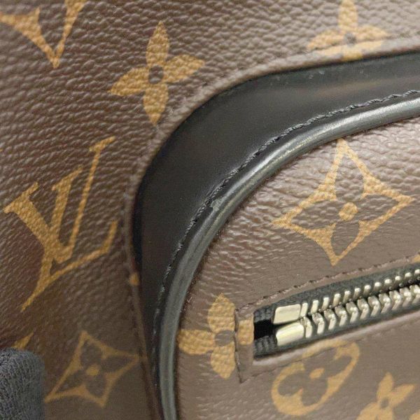 ルイヴィトン リュック モノグラム・マカサー ジョッシュ M41530 LOUIS VUITTON バックパック Josh 黒