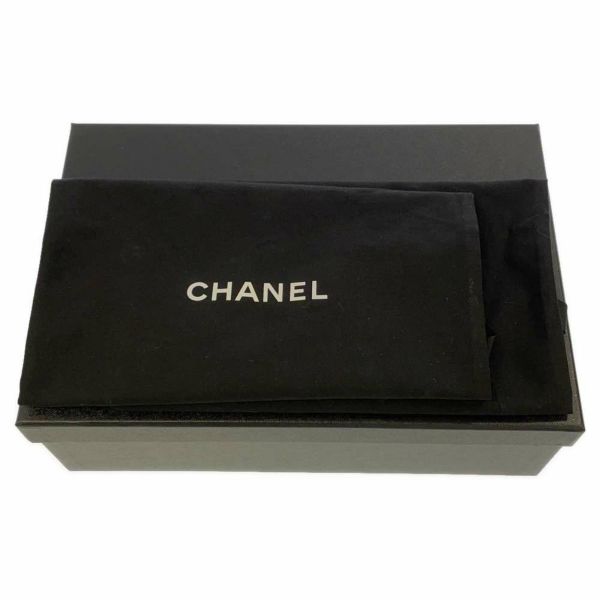 シャネル サンダル ストラップ CC ロゴ ビジュー レディースサイズ37 G45366 CHANEL 靴 黒