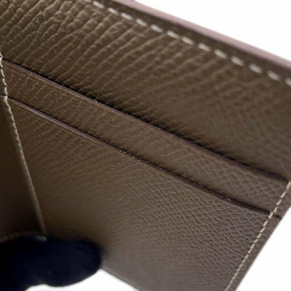 エルメス カードケース MC2 ユークリッド エトゥープ エプソン C刻印 HERMES