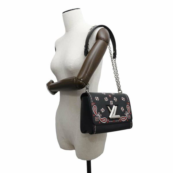 ルイヴィトン ショルダーバッグ エピ ペイズリー ツイストMM M53929 LOUIS VUITTON 黒 ブラック