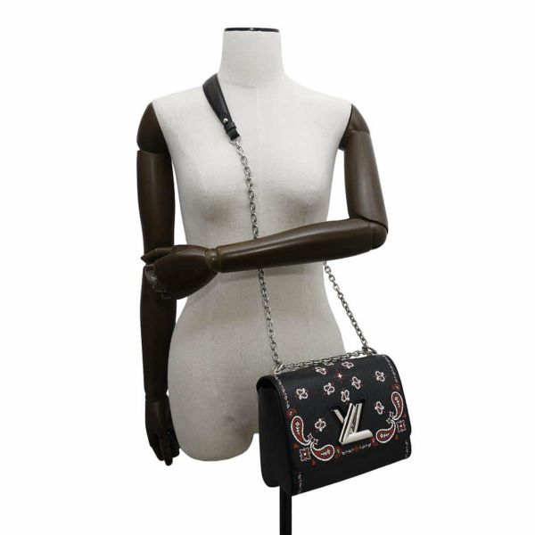 ルイヴィトン ショルダーバッグ エピ ペイズリー ツイストMM M53929 LOUIS VUITTON 黒 ブラック