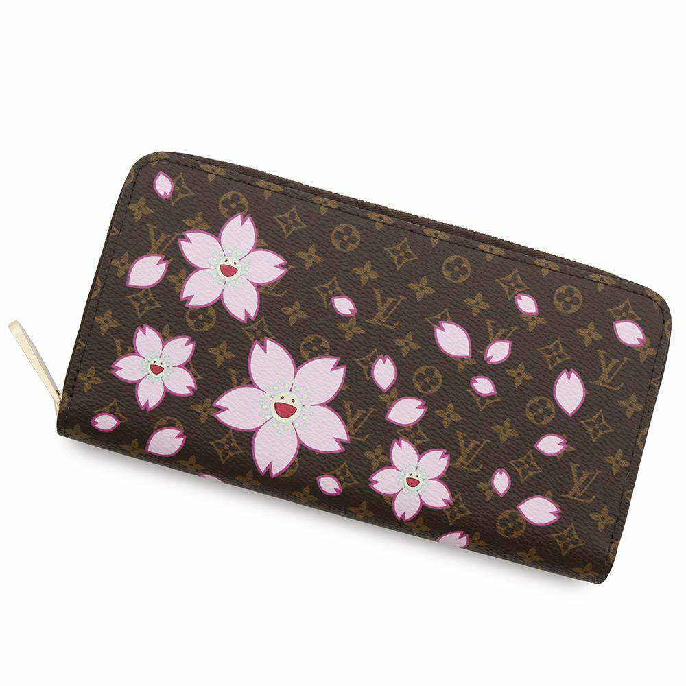 ルイヴィトン 長財布 モノグラム LV × TM ジッピー・ウォレット M13433 LOUIS VUITTON 村上隆 コラボ