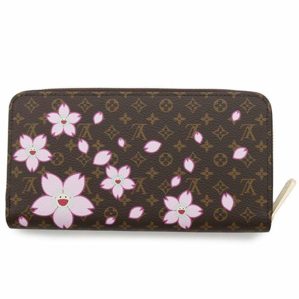 ルイヴィトン 長財布 モノグラム LV × TM ジッピー・ウォレット M13433 LOUIS VUITTON 村上隆 コラボ