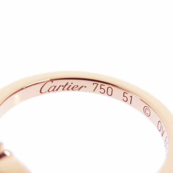 カルティエ リング Cハート ピンクサファイア K18PGピンクゴールド リングサイズ51 B4086700 ジュエリー 指輪