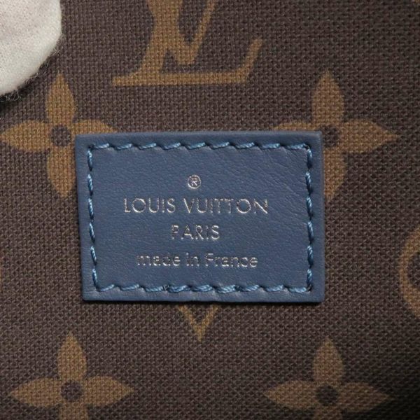 ルイヴィトン ハンドバッグ モノグラム キーポル・バンドリエール 25 M46803 LOUIS VUITTON 青