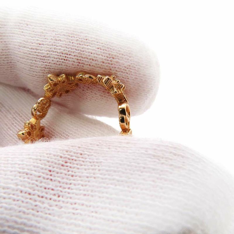 グッチ リング フローラ リング ダイヤモンド K18YGイエローゴールド リングサイズ11 GUCCI ジュエリー