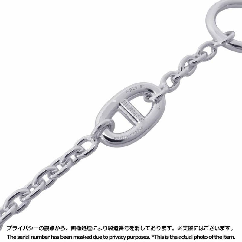 エルメス ブレスレット シェーヌダンクル ファランドール SV925シルバー サイズST HERMES ジュエリー