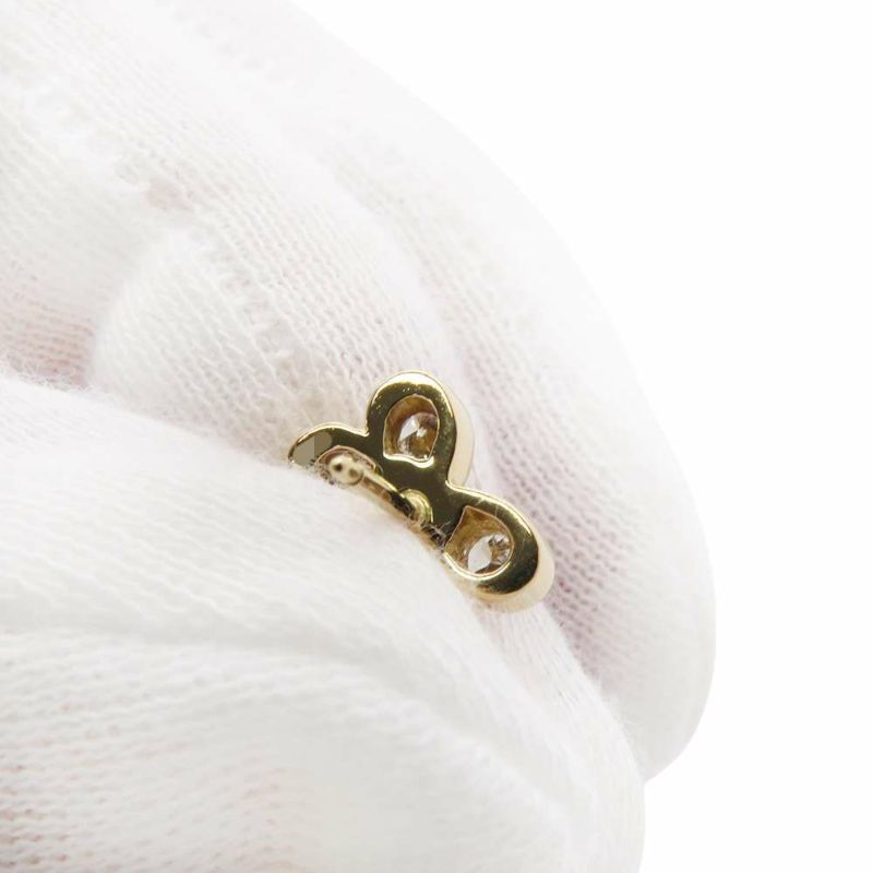 ヴァンクリーフ&アーペル ピアス ダイヤモンド 0.43ct ルビー K18YGイエローゴールド Van Cleef & Arpels ジュエリー