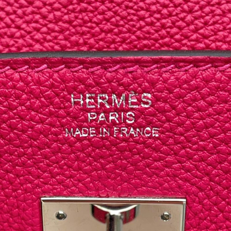 エルメス バーキン30 フランボワーズ/シルバー金具 トゴ Z刻印 HERMES Birkin ハンドバッグ