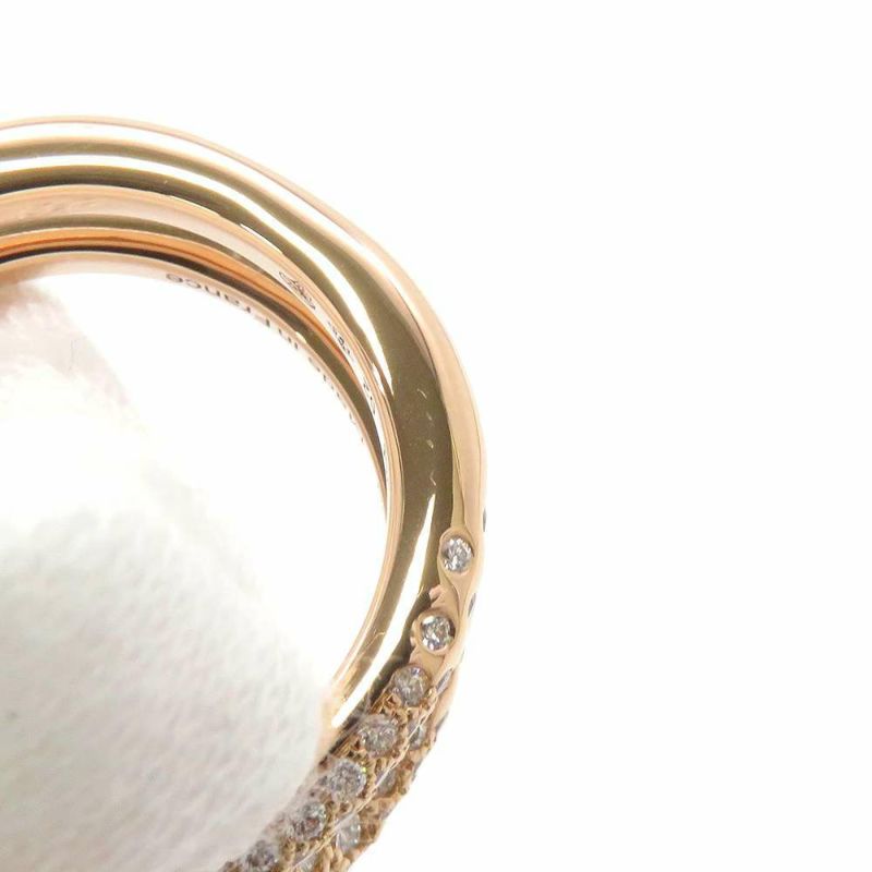 エルメス リング シェーヌダンクル パンク Chaine d'Ancre Punk ダイヤ 112P 1.16ct K18PGピンクゴールド サイズ52 HERMES 指輪