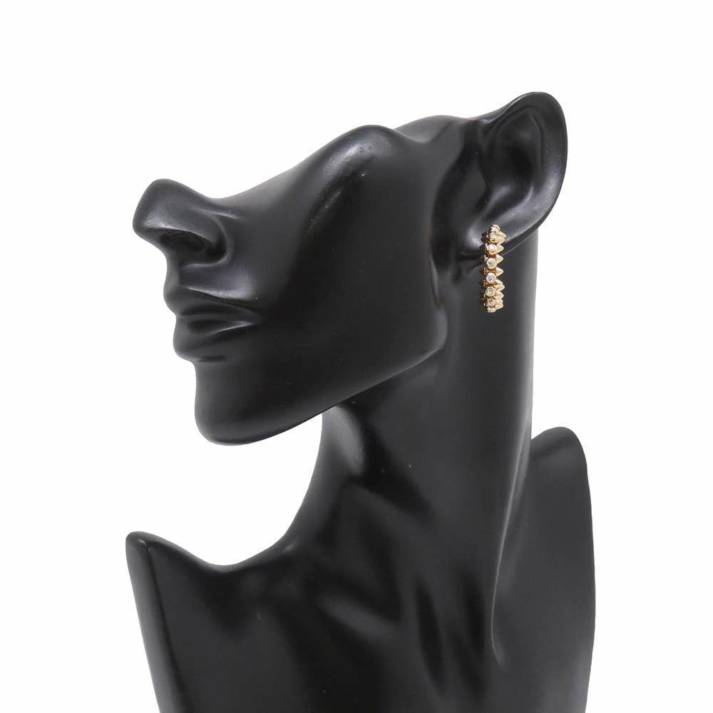 カルティエ ピアス クラッシュ ドゥ カルティエ イヤリング ダイヤモンド 14P 計0.83ct K18PGピンクゴールド N8515173 Cartier